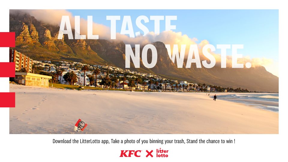 KFC SOUTH AFRICA’S LITTERLOTTO CAMPAIGN SEES 76% CHANGE IN POSITIVE CONSUMER BEHAVIOUR